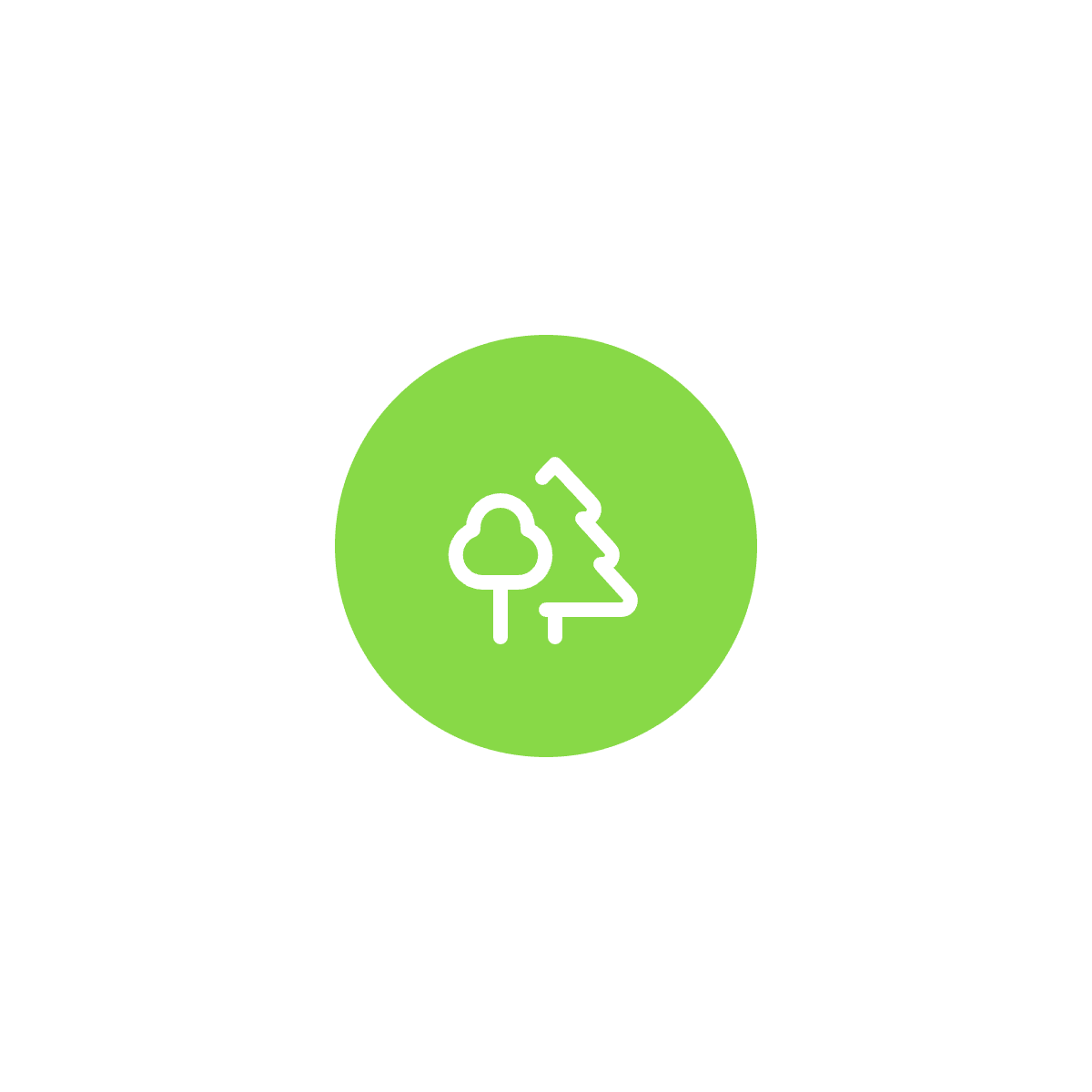 Symbol Außenanlagen